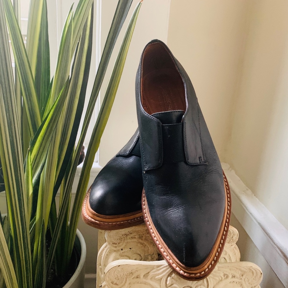 Black Leather Loafer